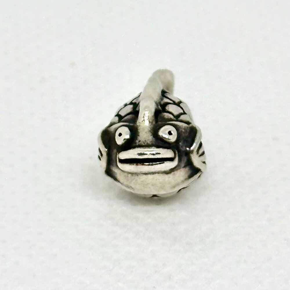 Pandora ALE Sterling Silver Charm Happy Fish Goldfish Koi